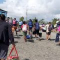 El grupo de personas Intentó tomarse las tierras en cercanías de terminal de buses en Bluefields