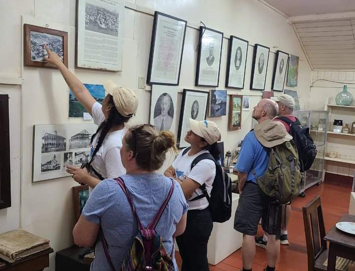 El centro recibe visitas de más de 16 países en el mundo interesados en la cultura y la historia de Bluefields.